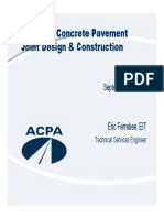 All About Concrete Pavement Joint Design and Construction FINAL 100214