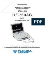 Instructions For Use English UF-760AG