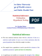 Statistical Estimation