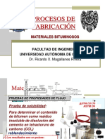 Procesos: Materiales Bituminosos