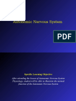 Autonomic Nervous System