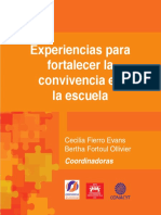 Experiencias Fortalecimiento Convivencia