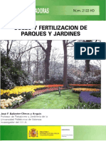 Suelo y Fertilizacion de Parques y Jardines PDF