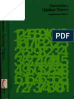 Elementary Number Theory. U. Dudley PDF