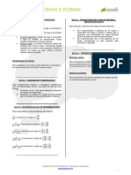 Matematica Fracoes Decimais e Dizimas v01