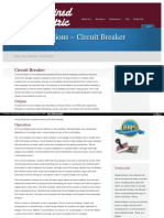 Basic Definitions - Circuit Breaker