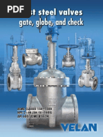 Cast Steel Valves Gate, Globe, and Check: ASME CLASSES 150 - 1500 NPS 2 - 64 (DN 50 - 1600) API 600/ASME B16.34