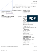 U.S. District Court United States District Court For The Southern District of New York (Foley Square) CIVIL DOCKET FOR CASE #: 1:10-cv-00367-PKC