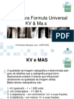 Calculo KV e MAs