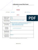 IIED: ICT in Education Lesson Plan Format: Trees