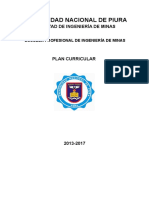 Plan Curricular Minas 2013