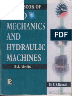 A TextBook of Fluid Mechanics and Hydraulic Machines - Dr. R. K. Bansal PDF