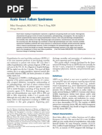 Acute Heart Failure Syndromes: Mihai Gheorghiade, MD, FACC, Peter S. Pang, MD