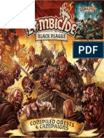 Zombicide Black Plague Compiled Quests & Campaigns