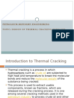 PRE - Ppt-Thermal Cracking Design