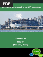 Chemical Engineering & Processing PDF