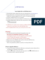 Upgrade Method by USB Flash Drive PDF