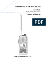 Owner's Manual: Floating Marine Transceiver