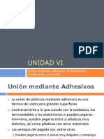 Unión de Plásticos Mediante Adhesivos