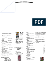 Simple Present Tense Worksheet