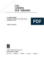 Chemical Applications of Group Theory - Cotton PDF