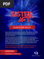 Sister Act Audition Pack