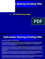 Ball Mill Hydrostatic Slide Shoe Bearing