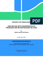 Sete Desperdicios Da Produção (Abatedouro de Aves) PDF