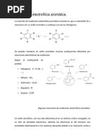 Sustitución Electrofílica Aromática