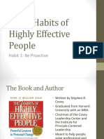 The 7 Habits of Highly Effective People: Habit 1: Be Proactive