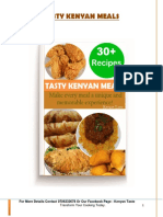 Tasty Kenyan Meals