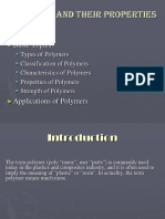 Polymers and Their Properties: Basic Topics