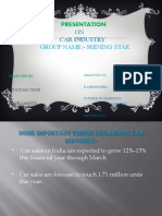 Presentation: ON Car Industry