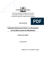 Liderazgo Desempeño