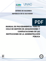 Manual de Procedimientos Unac (Enero 2014)