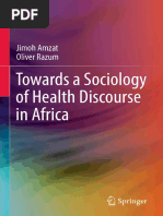 Towards A Sociology of Health Discourse in Africa