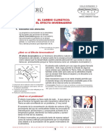 Cambio Climatico y Efecto Invernadero PDF