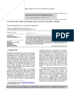 A Closed Loop Control of Quadratic Boost Converter Using PID-controller