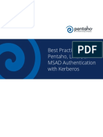 Pentaho Linux MSADAuth With Kerberos