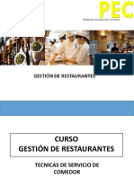 Tecnicas de Comedor (Le Cordon Bleu)