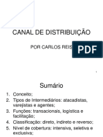 Canais de Distribuição