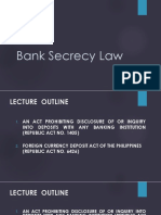 Bank Secrecy Law