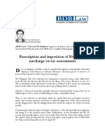 03.BM - Prescription and Imposition of 50% Surcharge On Tax Assessments. (07!26!07) .CMC