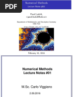 Lecture Notes 01-Introduction and Error Analysis (Print Version)