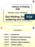 Gas Cutting WLDNG Process - 06 - Module 6