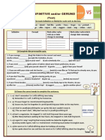 Infinitive Andor Gerund Test Grammar Drills Tests 83257