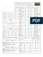 Fallout PNP 2.0 Edited Character Sheets