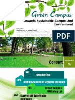 Green Campus - Towards Sustainable Campus and Environment