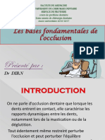 Occlusion 2eme Medecine Dentaire