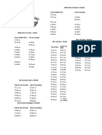 Rutas y Horarios Buses San Isidro